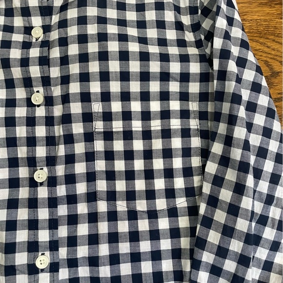 J.Crew Ladies Button Down Blouse White/Navy Stripes Size Small - Picture 4 of 9